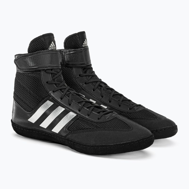 adidas Combat Speed.5 men's wrestling shoes black BA8007 4