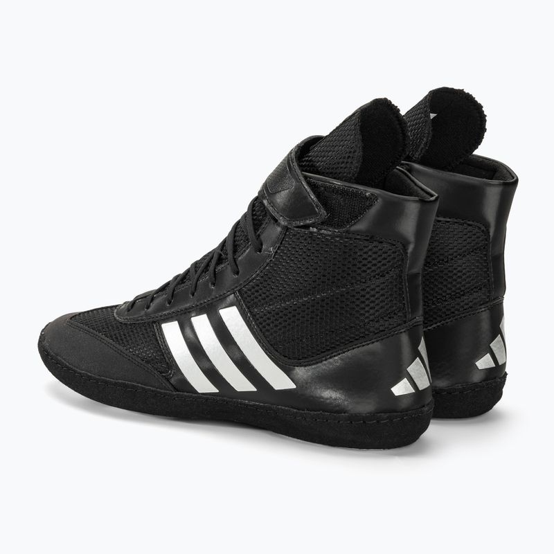 Men's boxing shoes adidas Combat Speed.5 black/silver BA8007 3