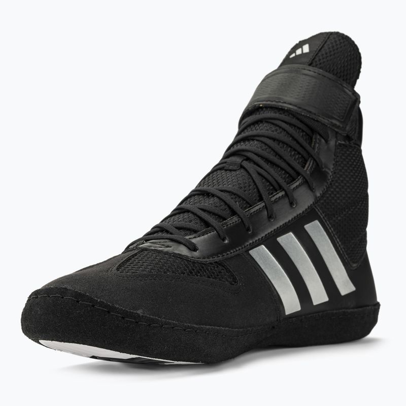 Men's boxing shoes adidas Combat Speed.5 black/silver BA8007 8