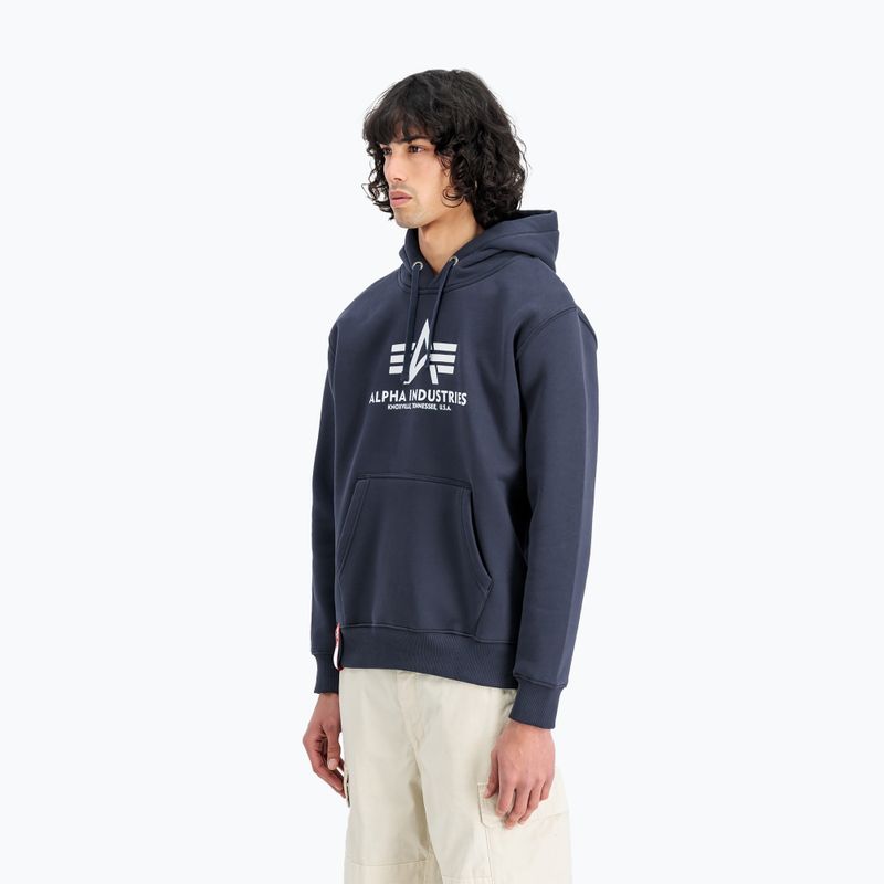 Men's Alpha Industries Basic navy sweatshirt