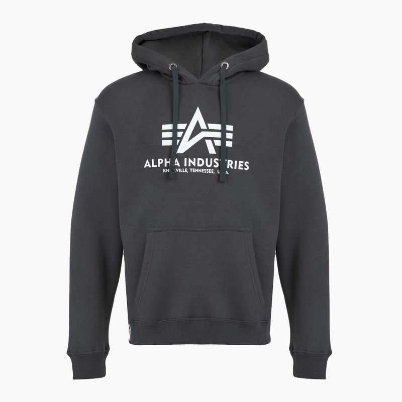 Men's Alpha Industries Basic navy sweatshirt 5