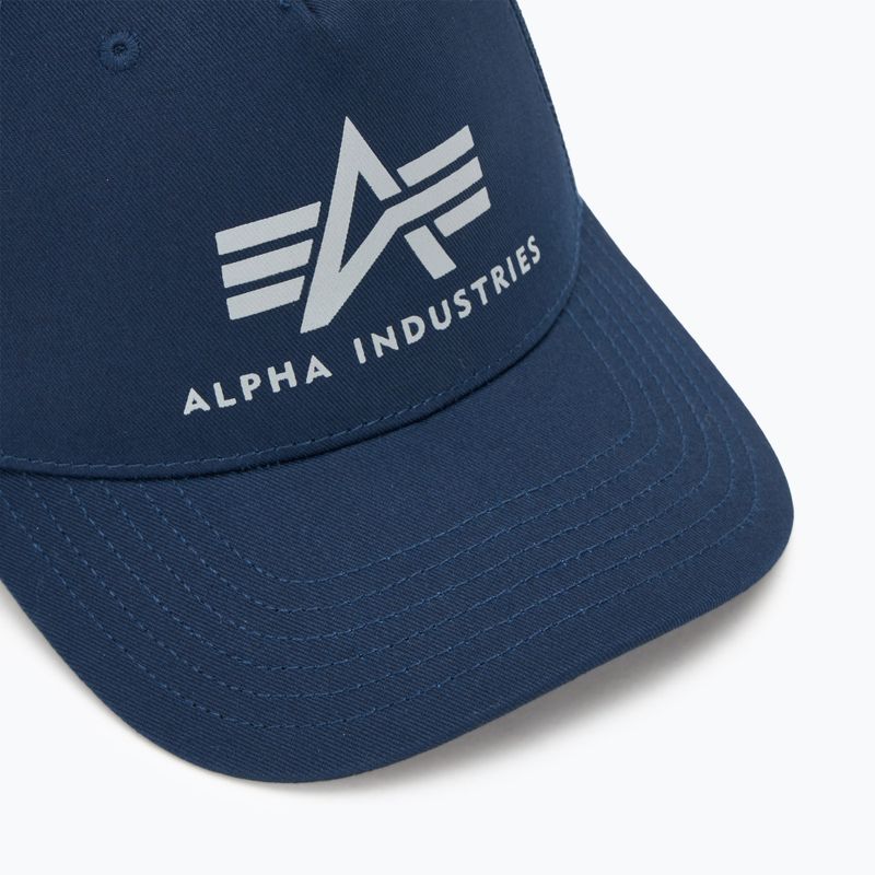 Men's Alpha Industries Basic Trucker baseball cap rep.blue 3