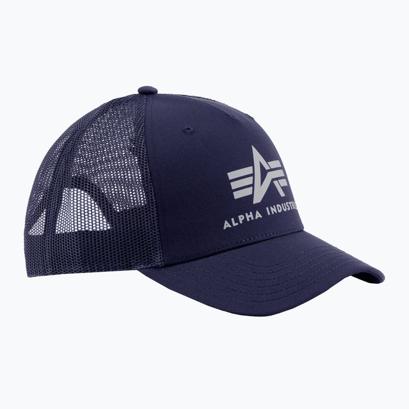 Men's Alpha Industries Basic Trucker baseball cap rep.blue