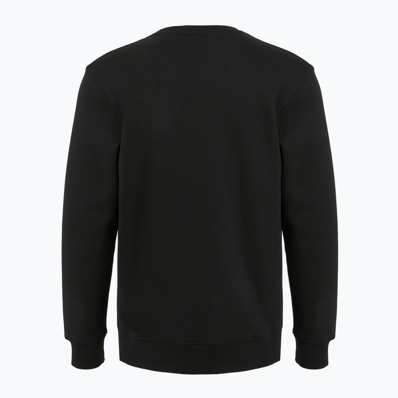 Men's Alpha Industries Basic Small Logo sweatshirt black 7