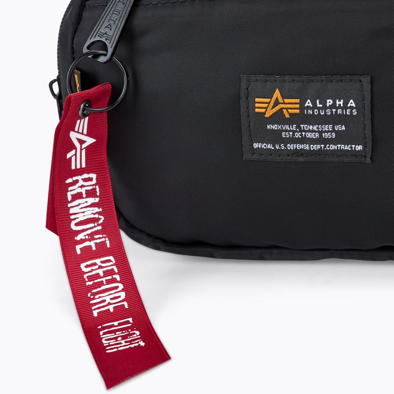 Alpha Industries waistbag Crew Waist black 4