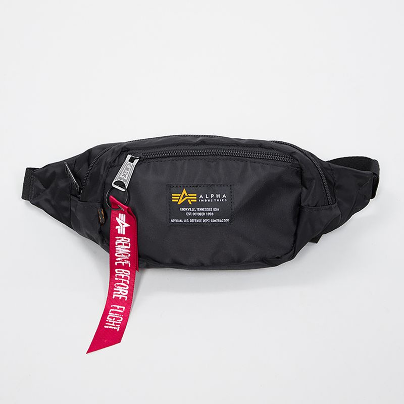 Alpha Industries waistbag Crew Waist black 6