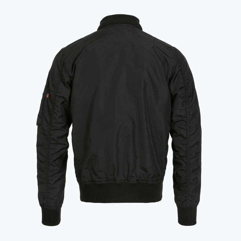 Alpha Industries men's jacket MA-1 TT Two Tone Hood black/black 9