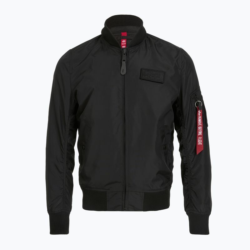Alpha Industries men's jacket MA-1 TT Two Tone Hood black/black 10
