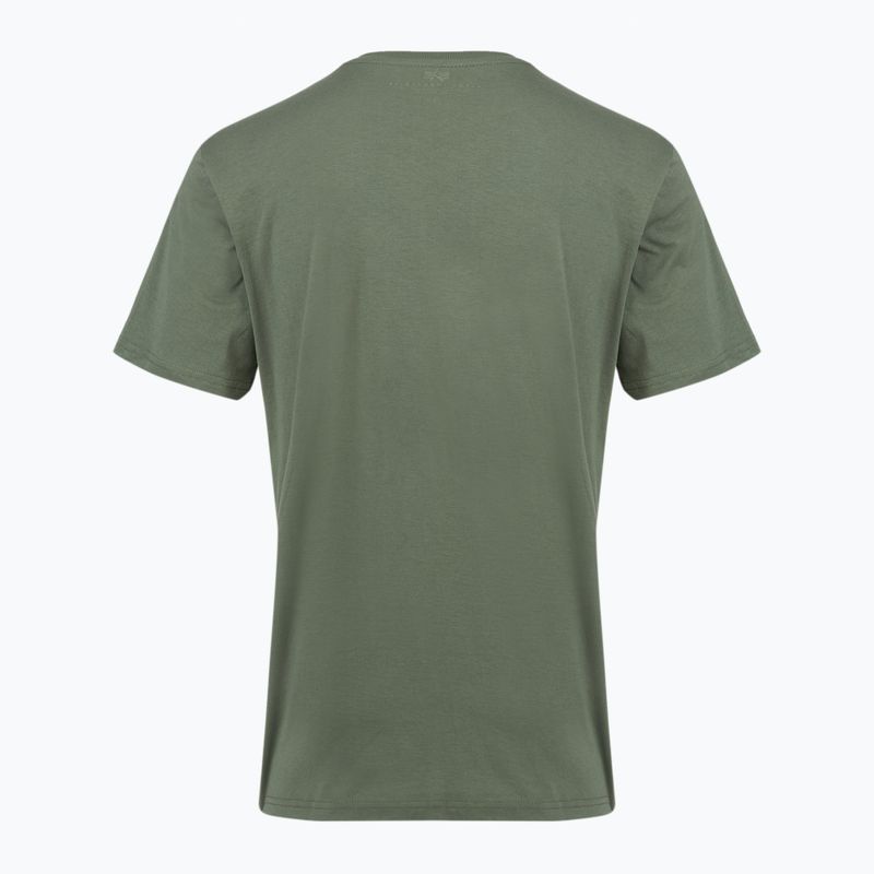 Alpha Industries men's basic vintage green polo shirt 3