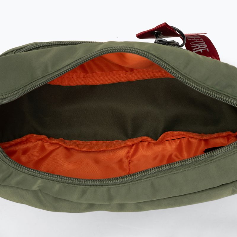 Alpha Industries Crew Waist sage green waistbag 5