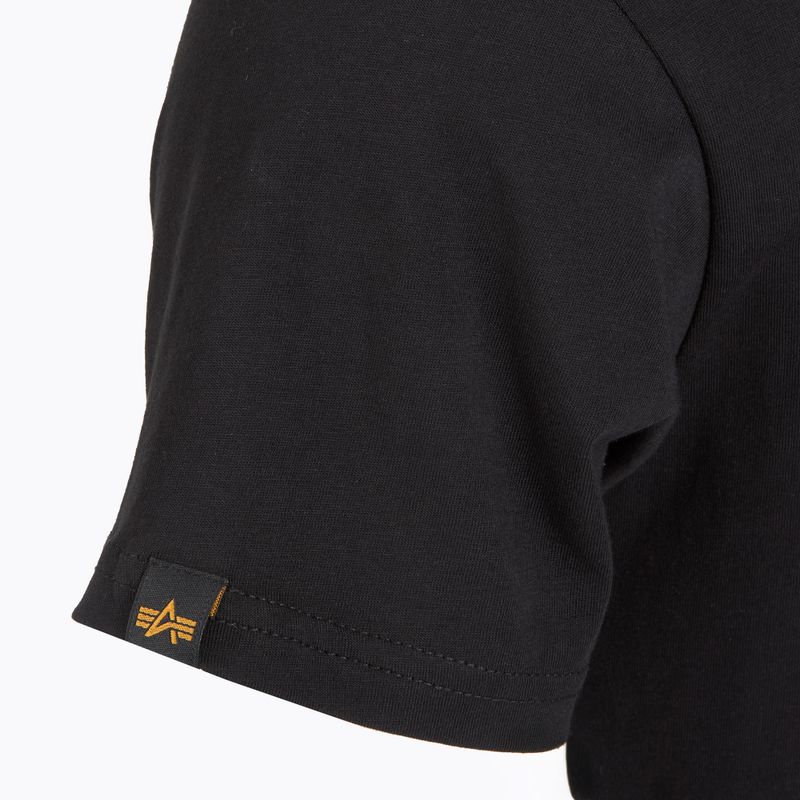 Alpha Industries men's t-shirt Backprint black 4