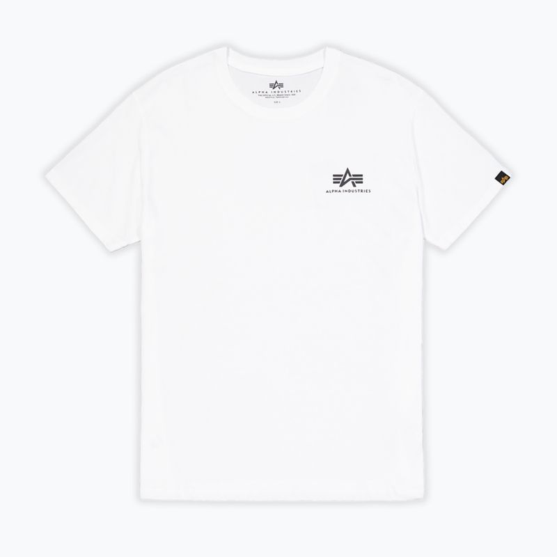 Alpha Industries men's t-shirt Backprint white 8