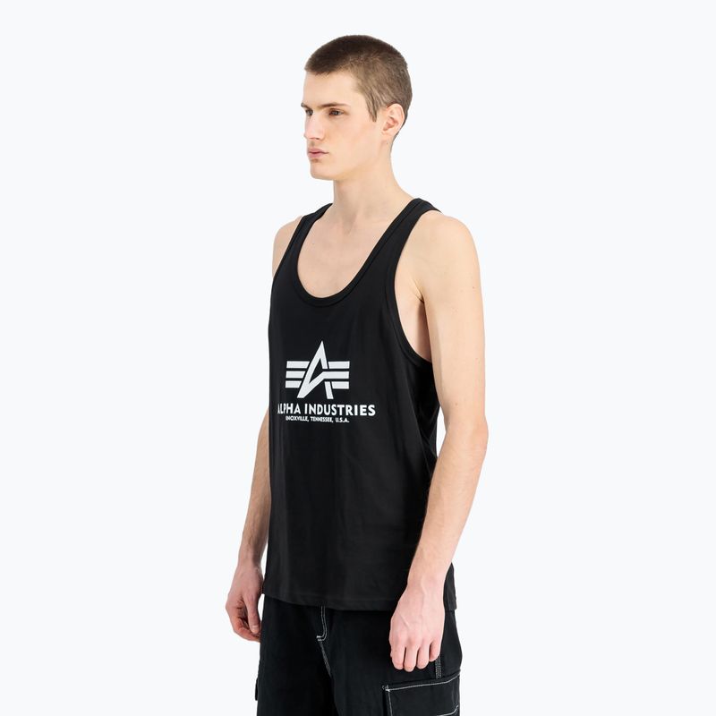 Men's Alpha Industries Basic Tank Body Building t-shirt black 3