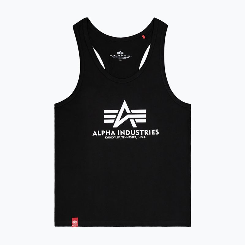 Men's Alpha Industries Basic Tank Body Building t-shirt black 6