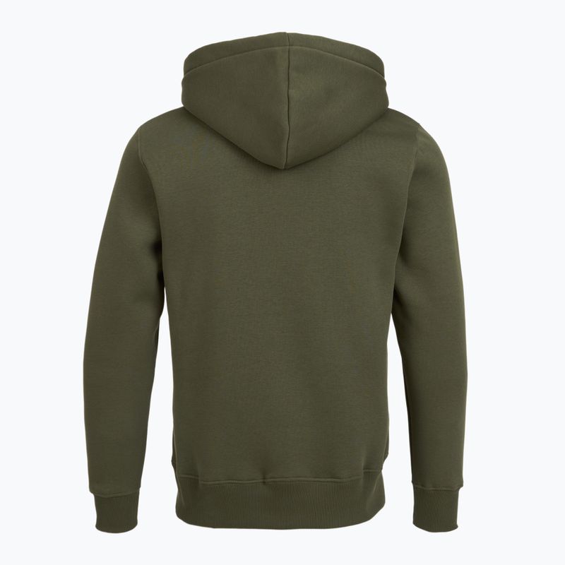 Men's Alpha Industries Basic Zip SL sweatshirt dark olive 2