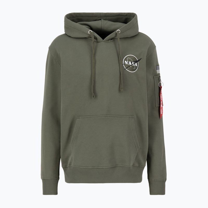 Alpha Industries men's Space Shuttle sweatshirt dark olive