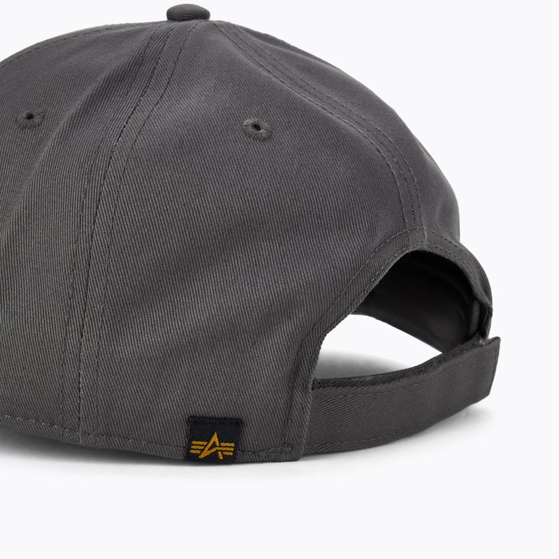 Alpha Industries VLC vintage grey baseball cap 3