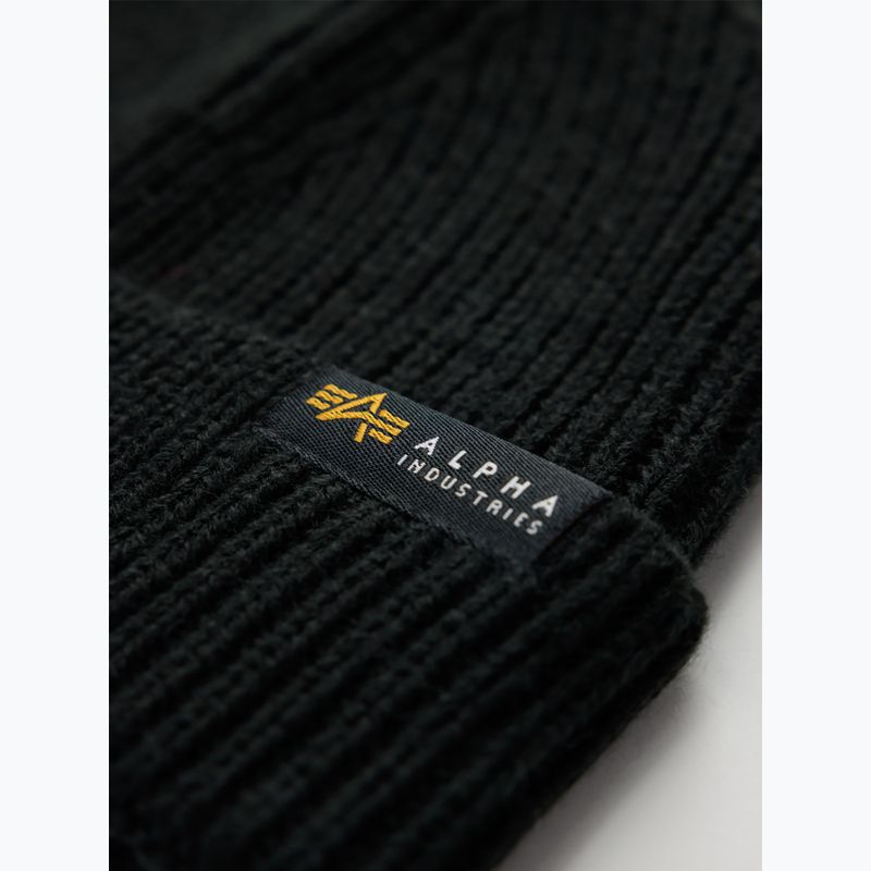 Alpha Industries Dockers Beanie black 3
