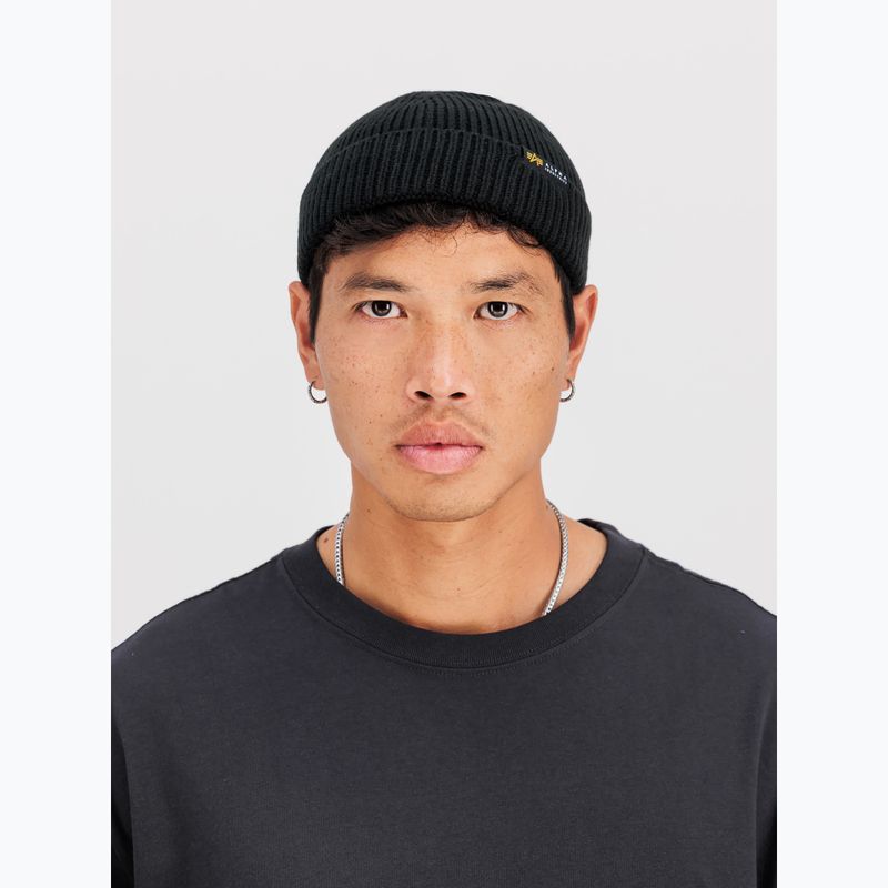 Alpha Industries Dockers Beanie black 4