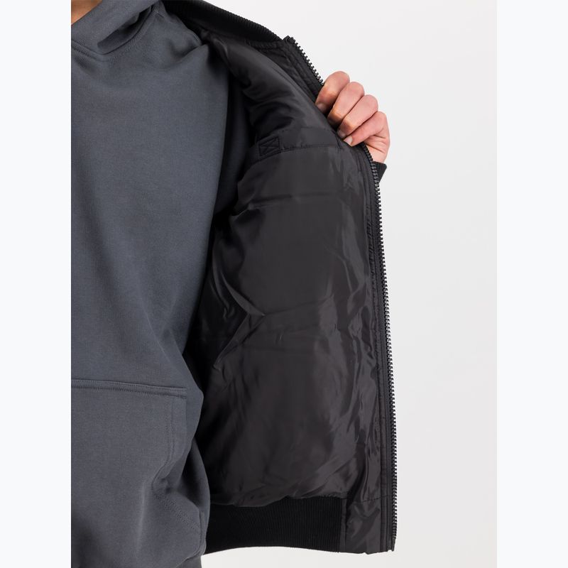 Men's Alpha Industries MA-1 Puffer Bomber jacket black 6