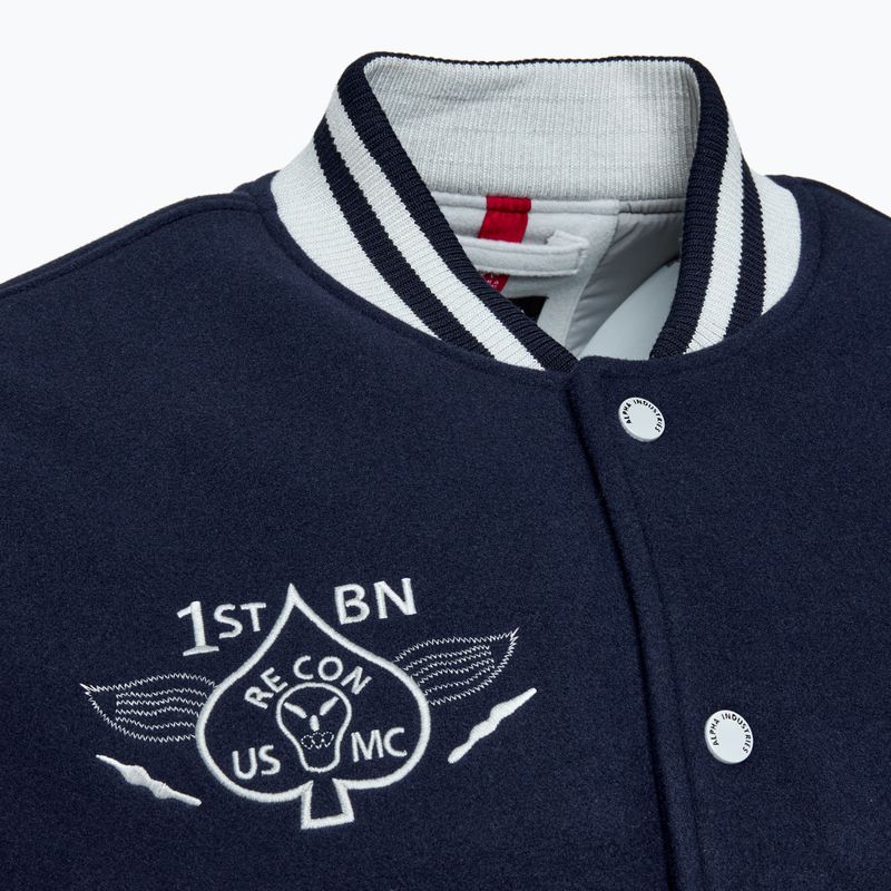 Alpha Industries men's Varsity Air Force ultra navy jacket 3