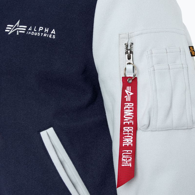 Alpha Industries men's Varsity Air Force ultra navy jacket 4