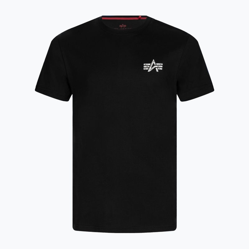 Alpha Industries men's Signature BP T shirt black