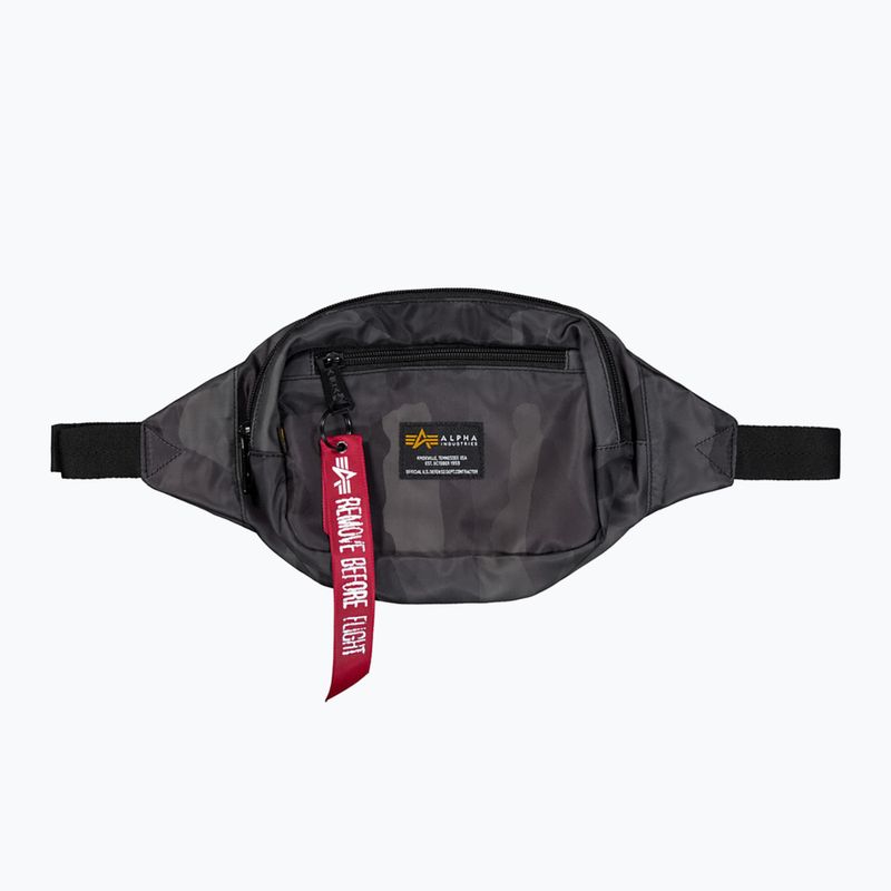 Alpha Industries kidney pouch Crew camo black camo