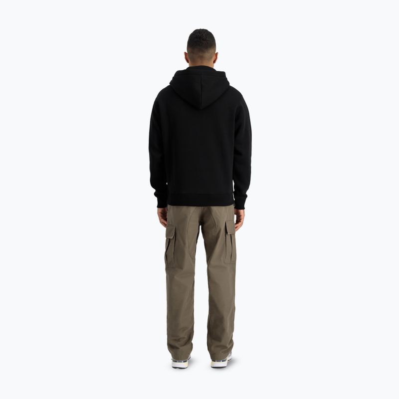 Men's Alpha Industries Basic Hoodie TPU black/chrome 3