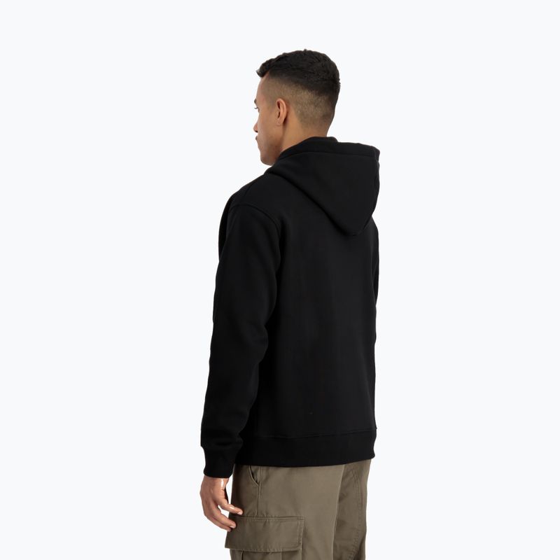 Men's Alpha Industries Basic Hoodie TPU black/chrome 4