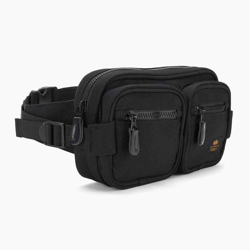Alpha Industries Label 1.5 l black kidney pouch 2