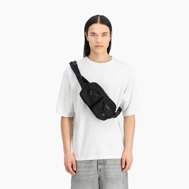 Alpha Industries Label 1.5 l black kidney pouch 8