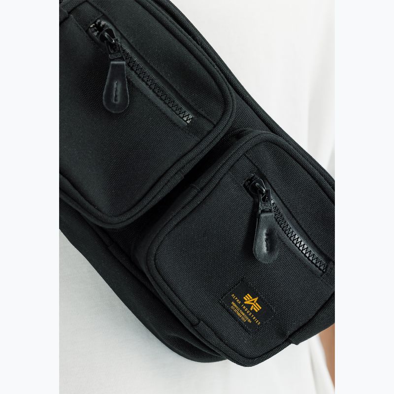 Alpha Industries Label 1.5 l black kidney pouch 9