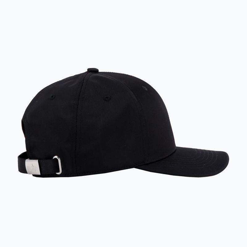 Alpha Industries Metal Label rep black/metalsilver baseball cap 3