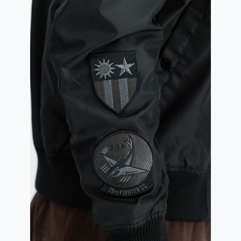 Alpha Industries MA-1 TT Flying Tigers men's jacket black 8