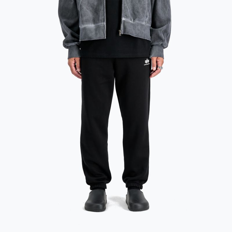 Men's Alpha Industries Basic Small Logo II Jogger trousers black