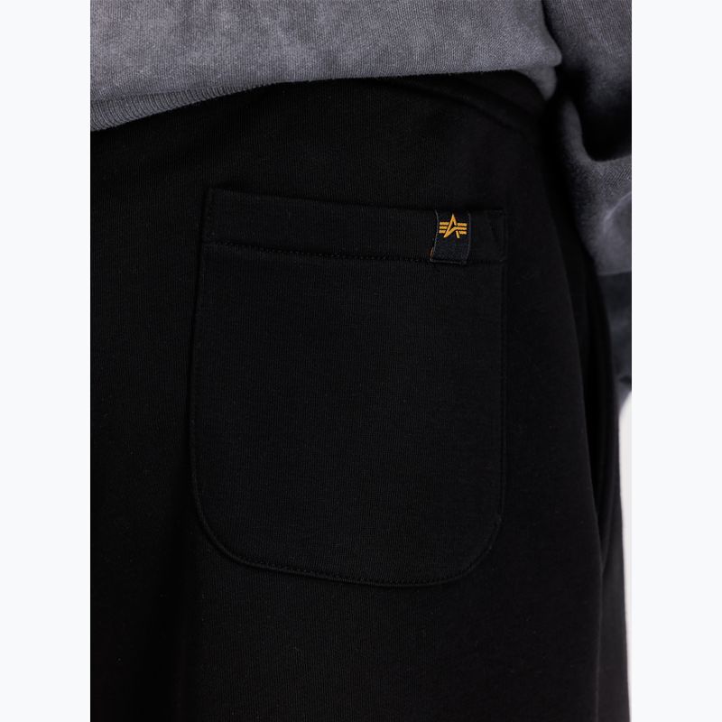 Men's Alpha Industries Basic Small Logo II Jogger trousers black 7