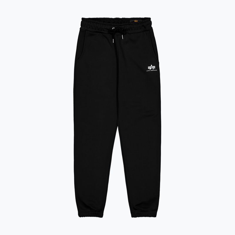 Men's Alpha Industries Basic Small Logo II Jogger trousers black 12