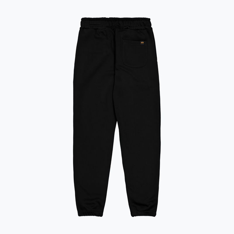 Men's Alpha Industries Basic Small Logo II Jogger trousers black 13