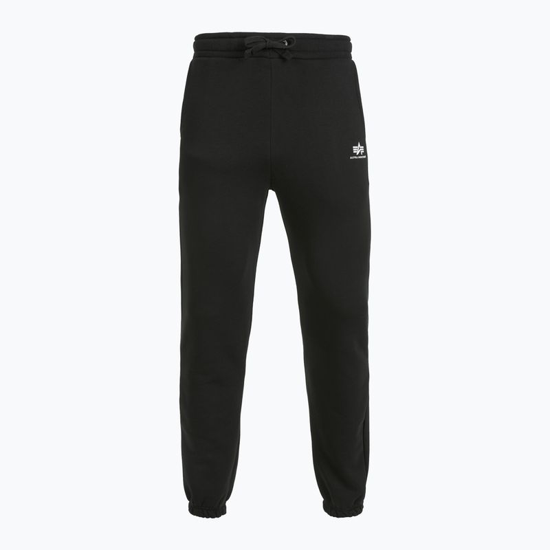 Men's Alpha Industries Basic Small Logo II Jogger trousers black 8