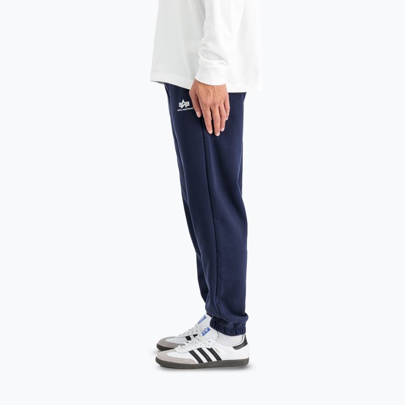 Alpha Industries men's Basic Small Logo II Jogger trousers ultra navy 5