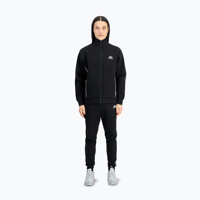 Alpha Industries men's Track Small Logo Jogger trousers black 2