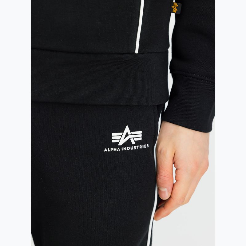 Alpha Industries men's Track Small Logo Jogger trousers black 5