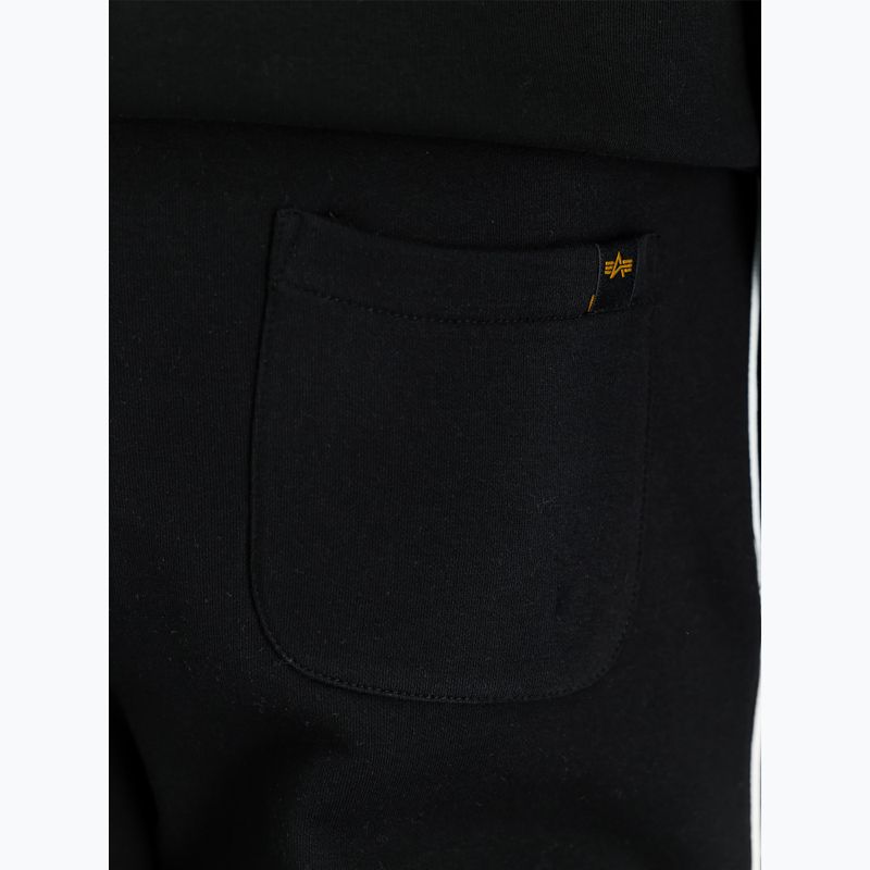 Alpha Industries men's Track Small Logo Jogger trousers black 6