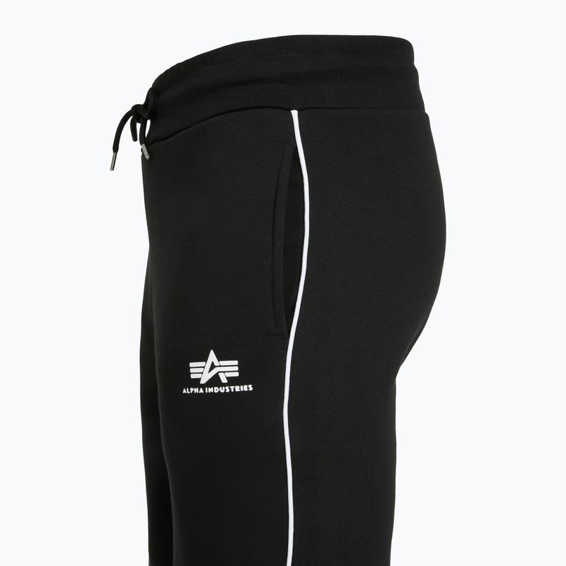 Alpha Industries men's Track Small Logo Jogger trousers black 9