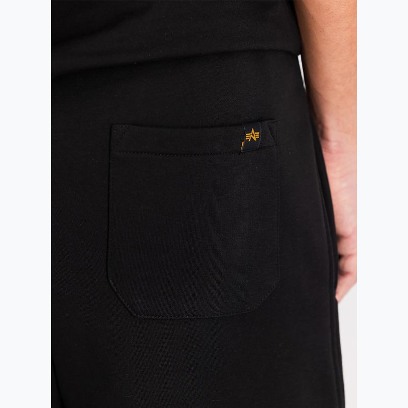 Alpha Industries men's Freedom Jogger balck shorts 6