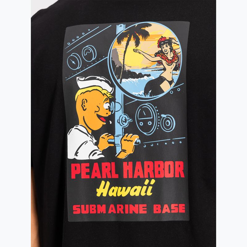 Alpha Industries men's Pearl Harbor Back Print T-shirt black 6
