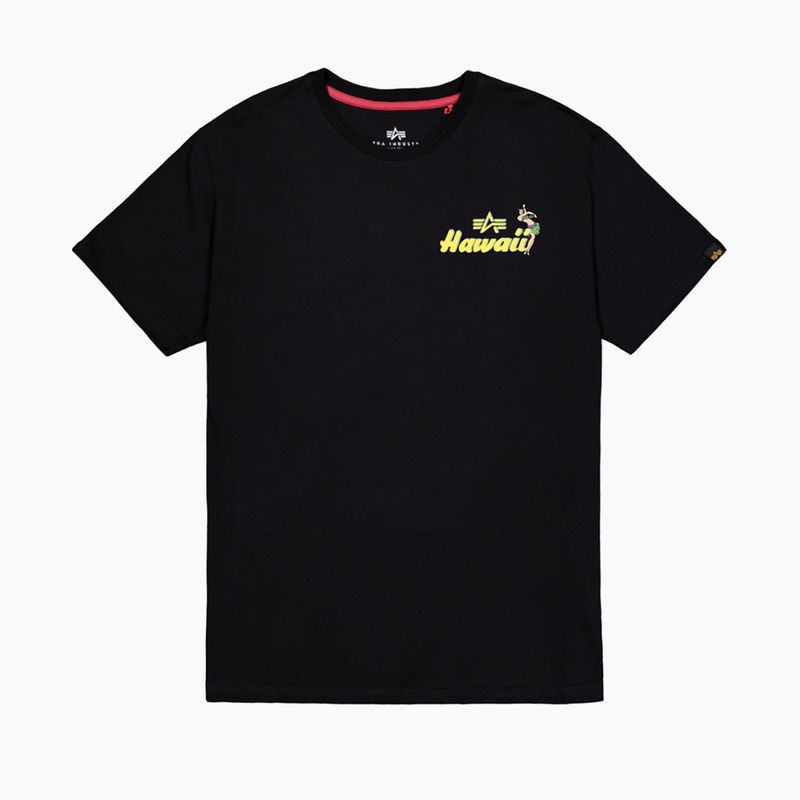 Alpha Industries men's Pearl Harbor Back Print T-shirt black 7