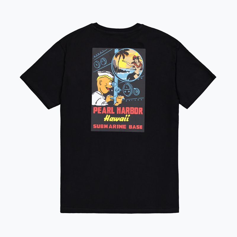 Alpha Industries men's Pearl Harbor Back Print T-shirt black 8