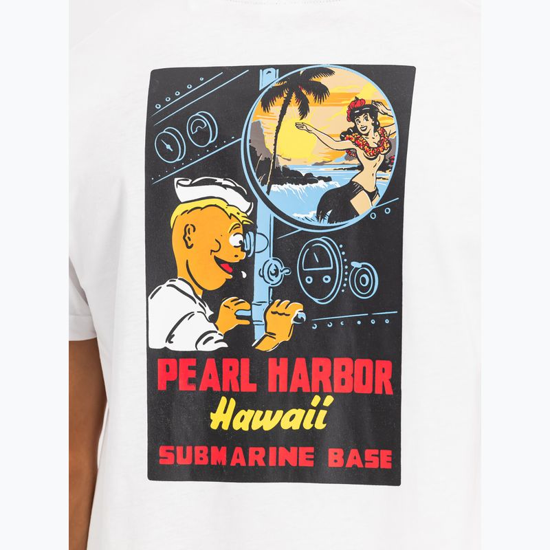 Alpha Industries men's Pearl Harbor Back Print T-shirt white 4